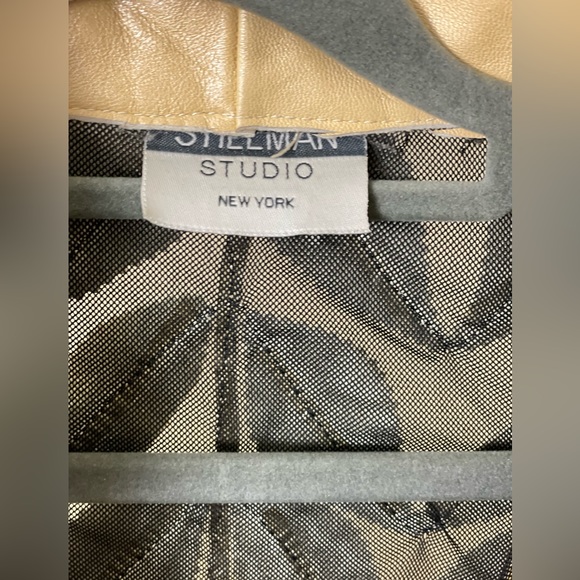 Vintage Stillman Studio Petal Leather Jacket - Picture 9 of 15